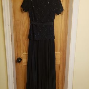 Laura petite long mother of the groom dress